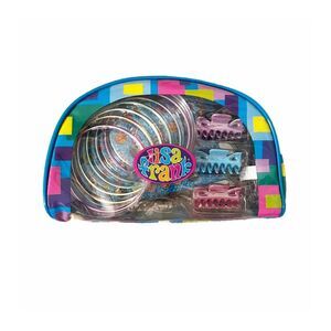 Vintage Y2K Lisa Frank Hair Accessories & Pouch Gift Set COMPLETE